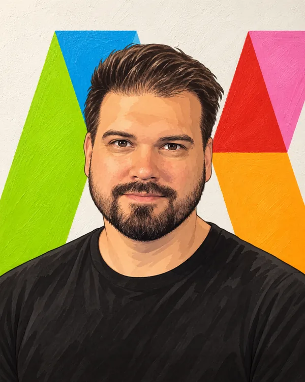 Justin Mitchell, painted