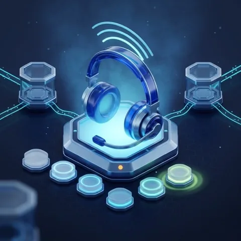 Connect Customer - contact-centre hub with sentiment and waveform panels